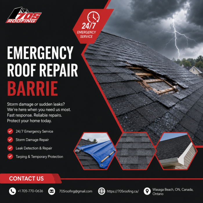 Emergency Roof Repair Barrie