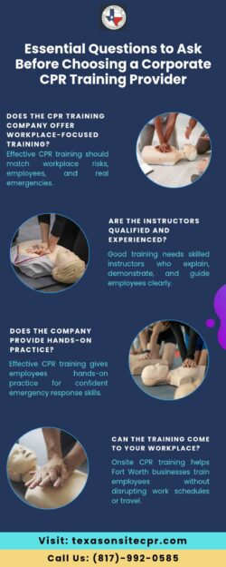 Essential Questions to Ask Before Choosing a Corporate CPR Training Provider
