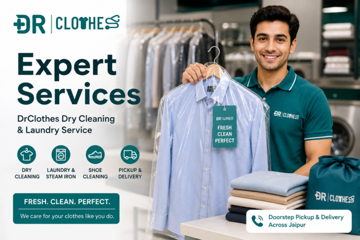 Expert Dry Cleaning & Laundry Services in Jaipur | DrClothes