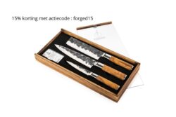 Olive Forged 3-Delig Messenset