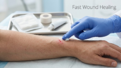 Fast Wound Healing Cream Application
