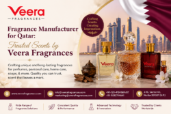 Fragrance Manufacturer for Qatar Trusted Scents by Veera Fragrances