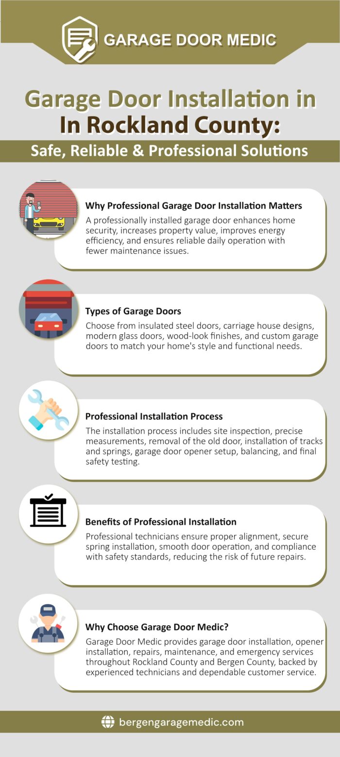 Garage Door Installation in Rockland County