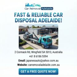 Fast & Reliable Car Disposal Adelaide