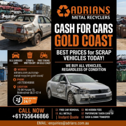 Scrap Metal Gold Coast | Top Cash for Scrap Cars & Vehicles