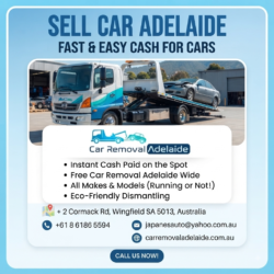 Sell Your Car Adelaide: Instant Cash for Cars & Free Removal