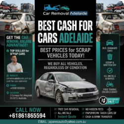 Turn Your Scrap or Unwanted Car into Instant Cash in Adelaide!