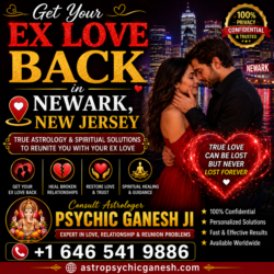 Get Your Ex Love Back in Newark, New Jersey – Psychic Ganesh Ji