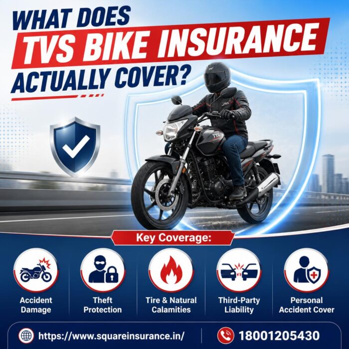 What Does TVS Bike Insurance Actually Cover?