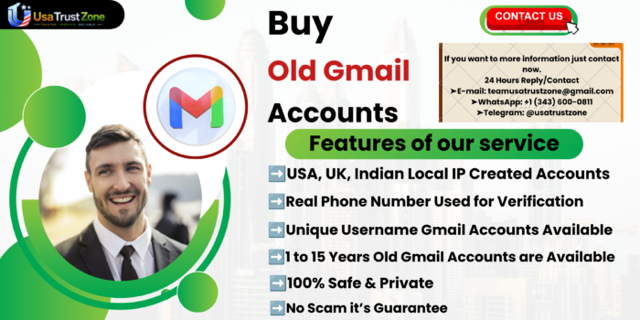 Buy Old Gmail Accounts – 100% Verified & Aged for Your Needs