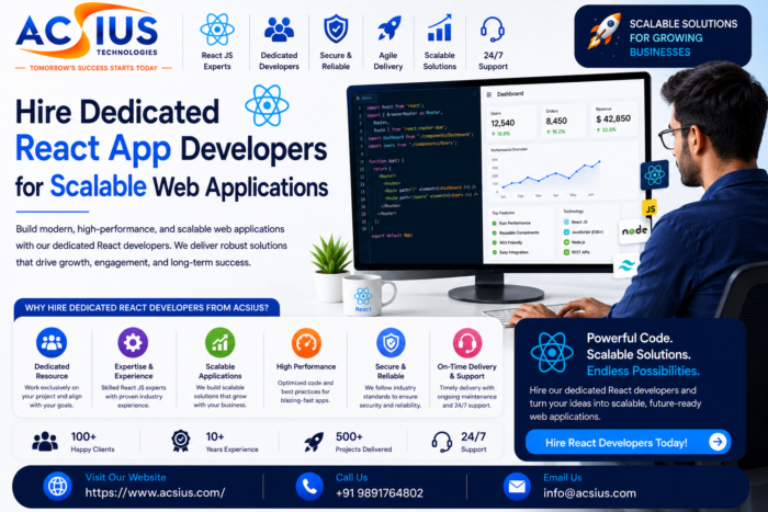 Hire React Developers for Custom Apps