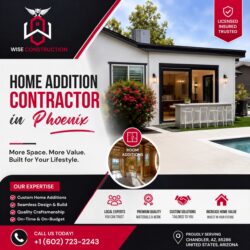 Home Addition Contractor in Phoenix | Wise Construction