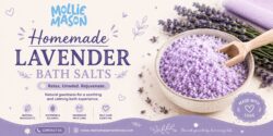 Homemade Lavendar Bath Salts Guide | Mollie Mason