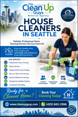 Trusted House Cleaners Seattle for Every Home