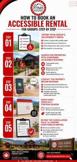 How to Book an Accessible Rental for Groups: Step by Step