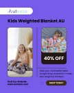 Dinosaur Weighted Blanket for Kids | Cooling Bamboo Fabric | Auteeze