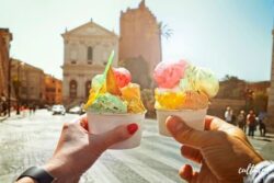 Iconic Gelato Scoops in Italy