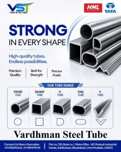 Industrial Steel Supplier India – Vardhman Steel Tubes