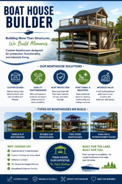 How to Choose the Right Boat House Builder for Your Waterfront