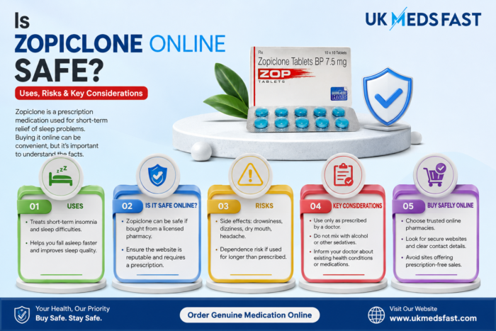 Is Zopiclone Online Safe? Uses, Risks & Key Considerations