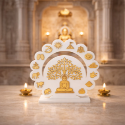 Navkar Mantra Frames: Sacred Décor by Jain Sattva