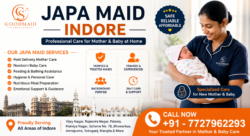 Reliable Japa Maid Indore Services for Complete Postnatal Care
