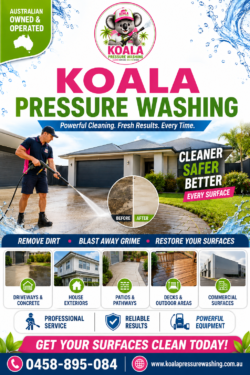 Professional Pressure Washing Services | Koala Pressure Washing