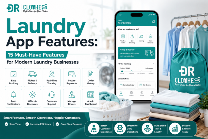 Laundry App Features: 15 Must-Have Features for Modern Laundry Businesses