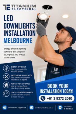 LED Downlights Installation Melbourne | Professional Lighting Solutions