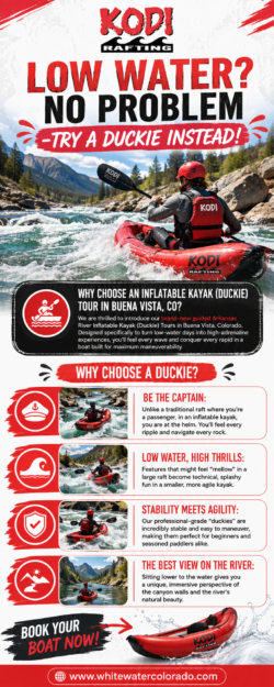 Low Water? No Problem – Try A Duckie Instead!