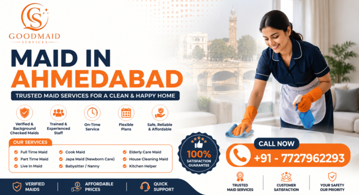 Hire an Experienced Maid in Ahmedabad for Every Home