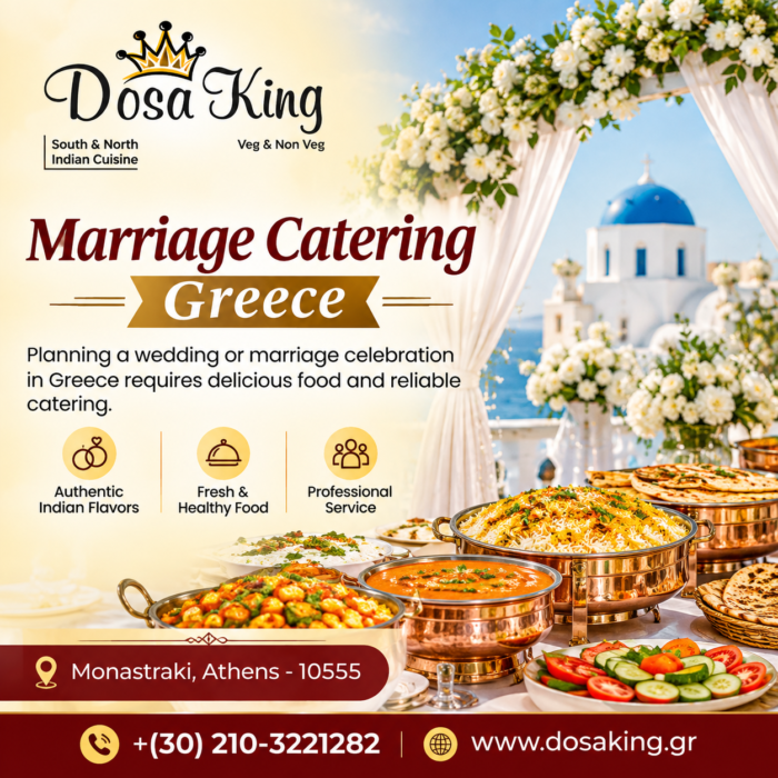 Marriage Catering Greece | Dosa King