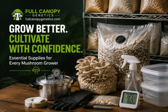Essential Mushroom Growing Supplies | Full Canopy Genetics