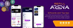 Refillarena, pay for gift cards with crypto