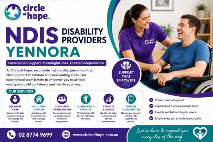 NDIS Disability Providers Yennora | Personalised Support by Circle of Hope