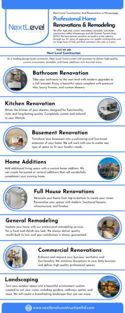 Next Level Construction for Reliable Home Renovation Solutions