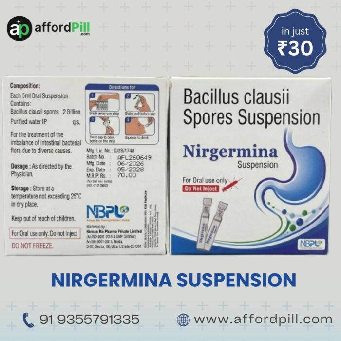 Nirgermina Suspension: Practical Information for Health-Conscious Users