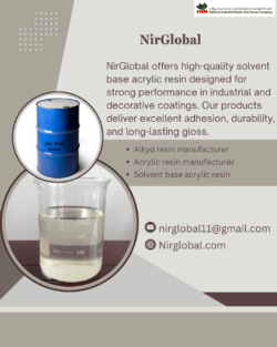 Long Oil Alkyd Resin for Flexible Coating Performance by NirGlobal