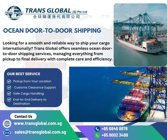 Ocean Door To Door Shipping