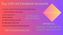 Buy USA old Facebook accounts