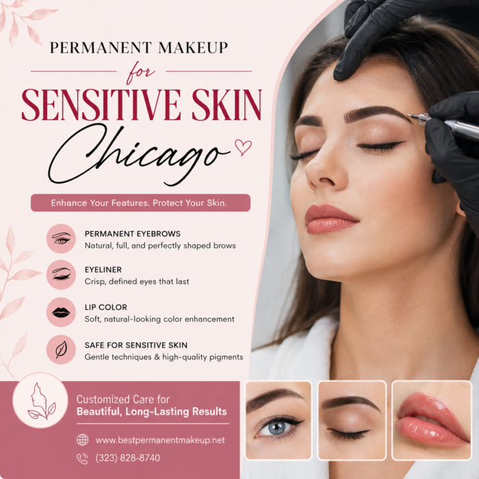 Permanent Makeup for Sensitive Skin Chicago