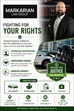 Personal Injury Attorney Yucaipa | Trusted Legal Representation by Markarian Law Group