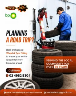 Planning a Road Trip? Book Professional Wheel & Tyre Fitting | Medowie Tyre & Auto Centre