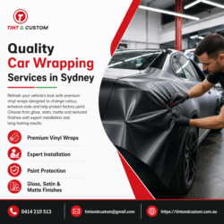 Premium Car Wrapping Services | Tint & Custom