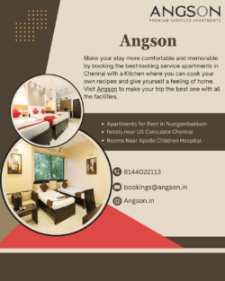 Best Service Apartments in Chennai for Every Stay | Angson