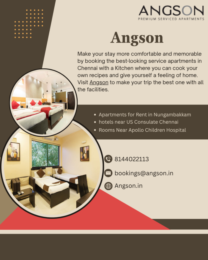 Best Service Apartments in Chennai for Every Stay | Angson