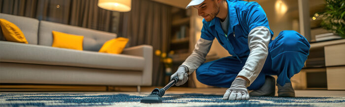 Residential carpet cleaning services