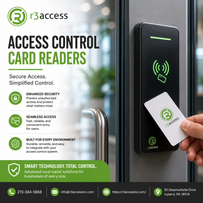 Why Use Access Control Card Readers for Modern Security?