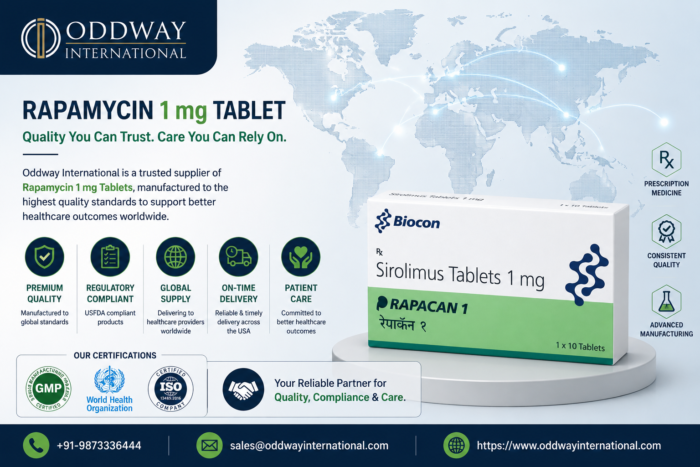 Rapamycin Price USA for Importer Clarity — Oddway Supply