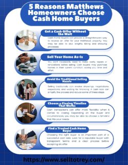 5 Reasons Matthews Homeowners Choose Cash Home Buyers